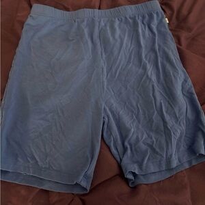 Posh Peanut- Girl’s Navy Blue Bamboo Shorts